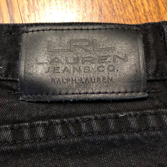 LRL LAUREN JEANS CO black jeans - Picture 4 of 5